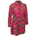 thumbnail image 1 of Apparel Connection LLC Womens Betty Boop Fuchsia Super Soft Plush Robe (Medium), 1 of 2