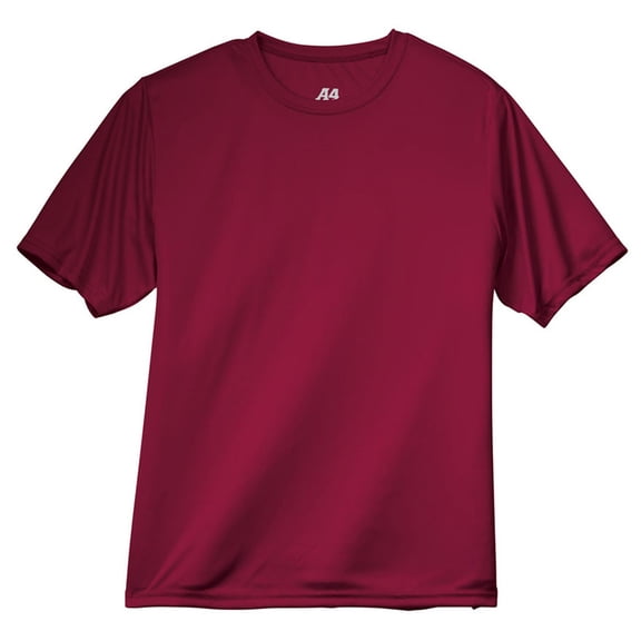 Apparel N3142 S-S Cooling Performance Crew Neck T-Shirt - Cardinal - 2X-Large