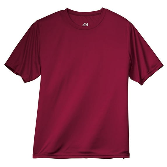 Apparel N3142 S-S Cooling Performance Crew Neck T-Shirt - Cardinal - 3X-Large