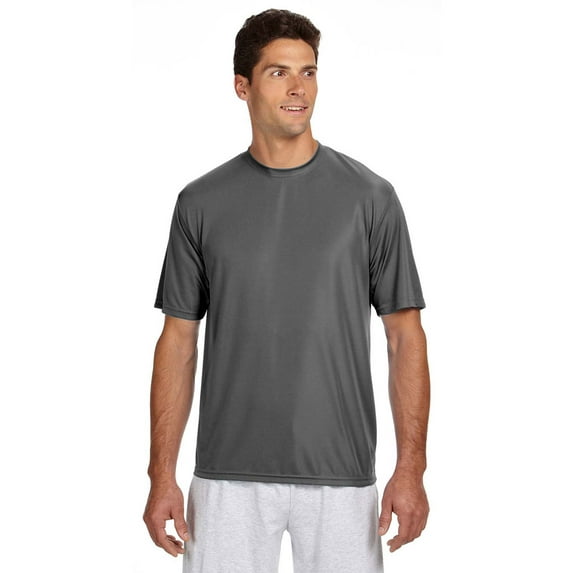 Apparel N3142 S-S Cooling Performance Crew Neck T-Shirt - Graphite - X-Large