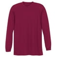 thumbnail image 1 of Apparel N3165 Performance Crew Neck T-Shirt - Cardinal - 2X-Large, 1 of 2