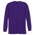 thumbnail image 1 of Apparel N3165 Performance Crew Neck T-Shirt - Purple - 3X-Large, 1 of 2