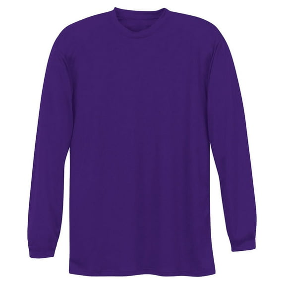 Apparel N3165 Performance Crew Neck T-Shirt - Purple - X-Large