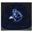 thumbnail image 1 of Apparel  University of San Diego Velvet Snapback, Navy, 1 of 1