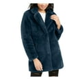 thumbnail image 1 of Apparis Women's Eloise Faux-Fur Coat Navy Size Medium, 1 of 2