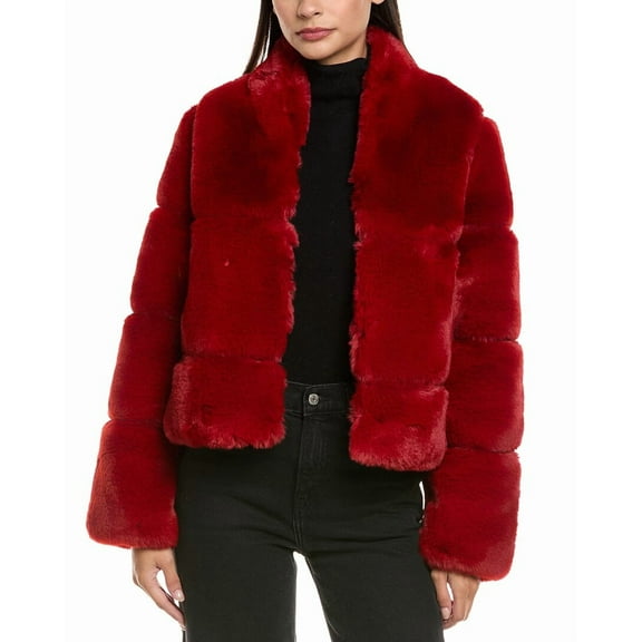 Apparis womens Sai Short Coat, xs, Red