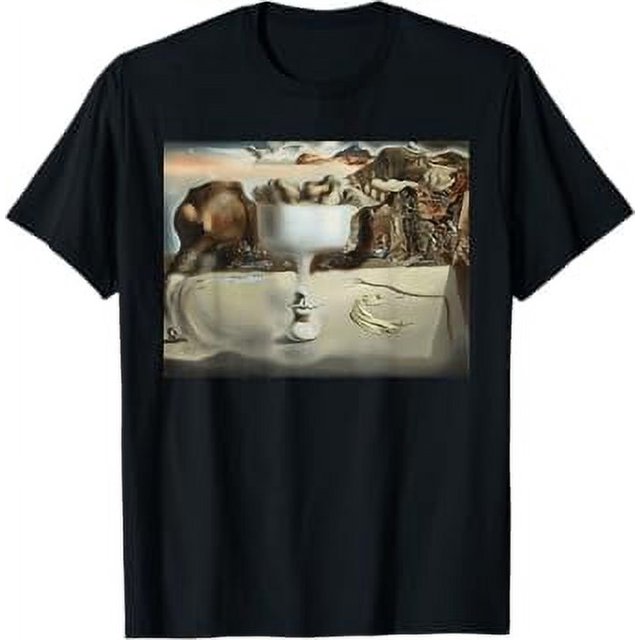 Apparition of Face and Fruit Dish Famous Painting By Dali TShirt