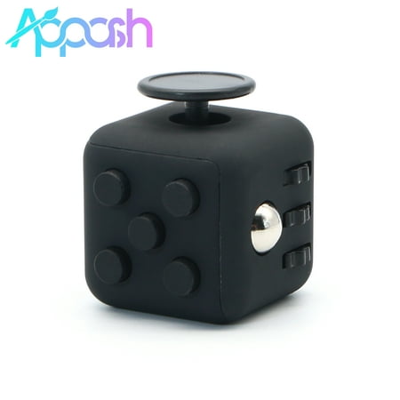 Appash Fidget Cube Stress Anxiety Pressure Relieving Toy Great for Adults and Children[Gift Idea][Relaxing Toy][Stress Reliever][Soft Material]