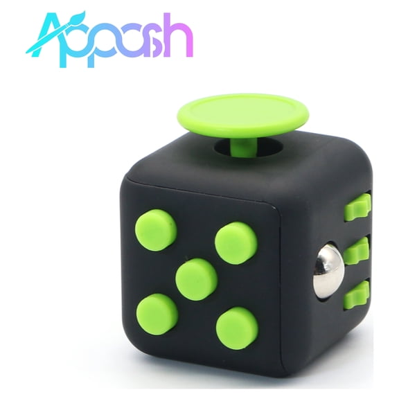 Appash Fidget Cube Stress Anxiety Pressure Relieving Toy Great for Adults and Children[Gift Idea][Relaxing Toy][Stress Reliever][Soft Material]