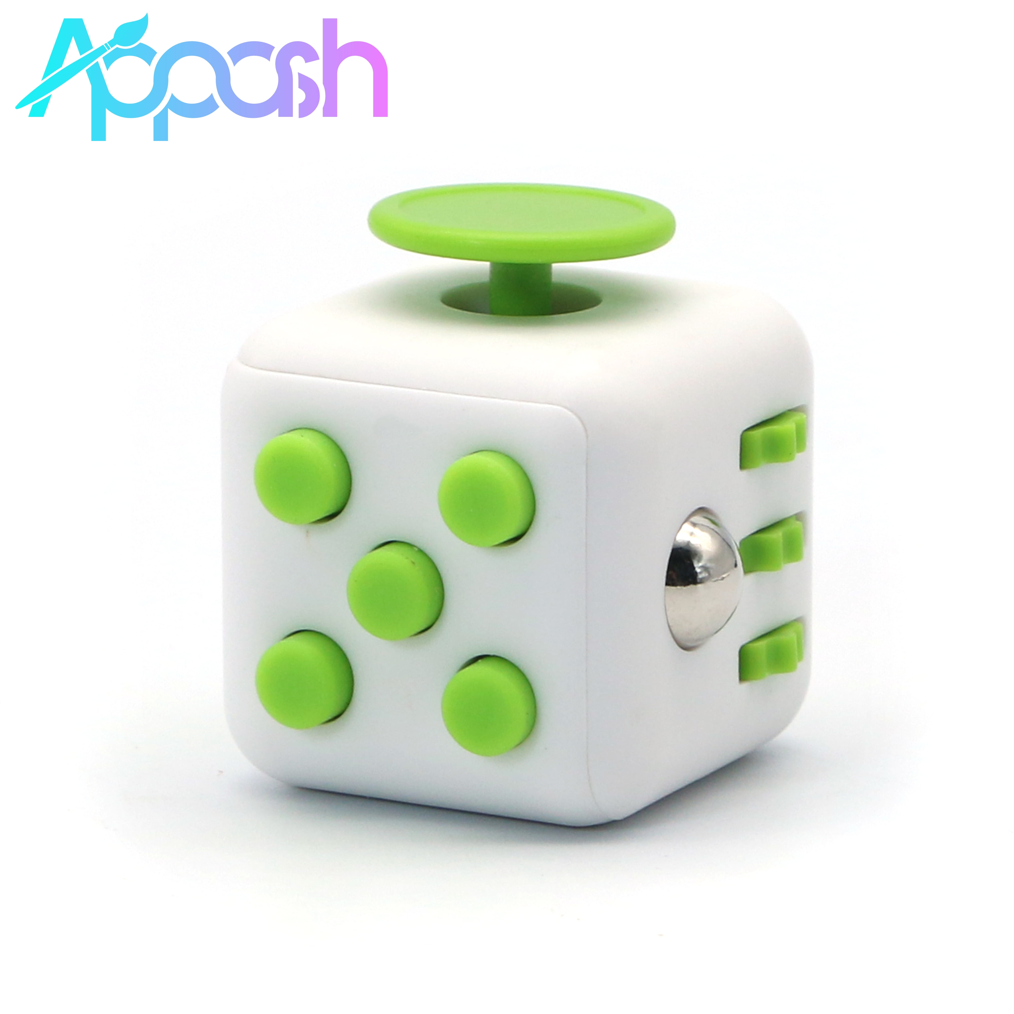 Cube Antistress In Hand On A Green Background, Fidget Cube Simple Stress  Reliever, Fingers Toy Stock Photo, Picture and Royalty Free Image. Image  80416022.