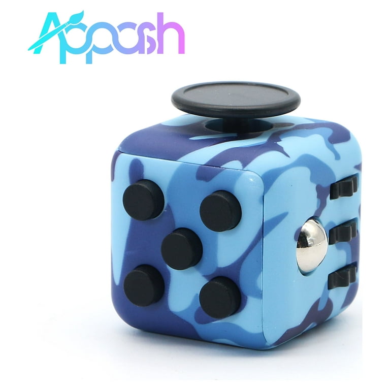 Appash Fidget Cube Stress Anxiety Pressure Relieving Toy Great for Adults  and Children[Gift Idea][Relaxing Toy][Stress Reliever][Soft Material] 