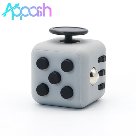 Appash Fidget Cube Stress Anxiety Pressure Relieving Toy Great for Adults and Children[Gift Idea][Relaxing Toy][Stress Reliever][Soft Material]