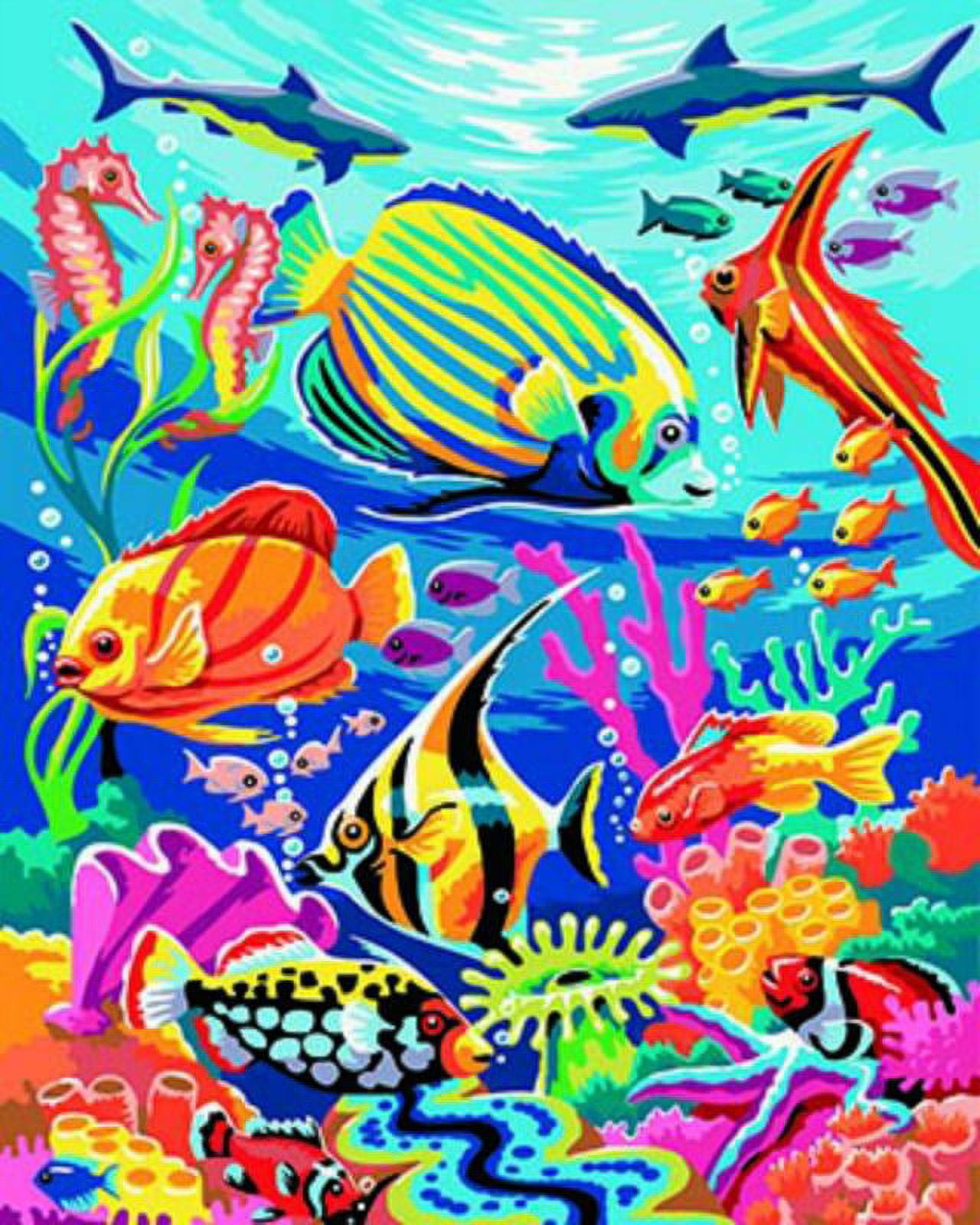 Appash Paint by Numbers DIY Acrylic Painting for Adults 16x20 inch