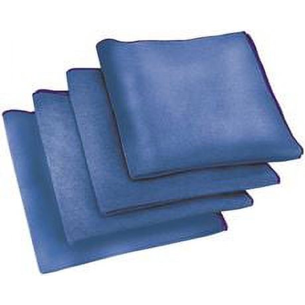 Appeal Antimicrobial Microfiber Cloth, Blue, 16X16 In., 24 Cloths Per