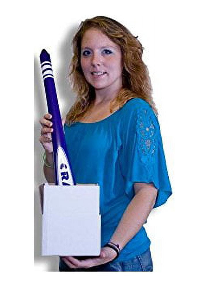 Appearing Lit Happy Birthday Candle OR Crayon With Tip - 4 Feet (Crayon With Tip, Purple)