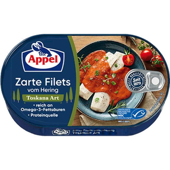 Appel Heringfilets In Toscana Sauce