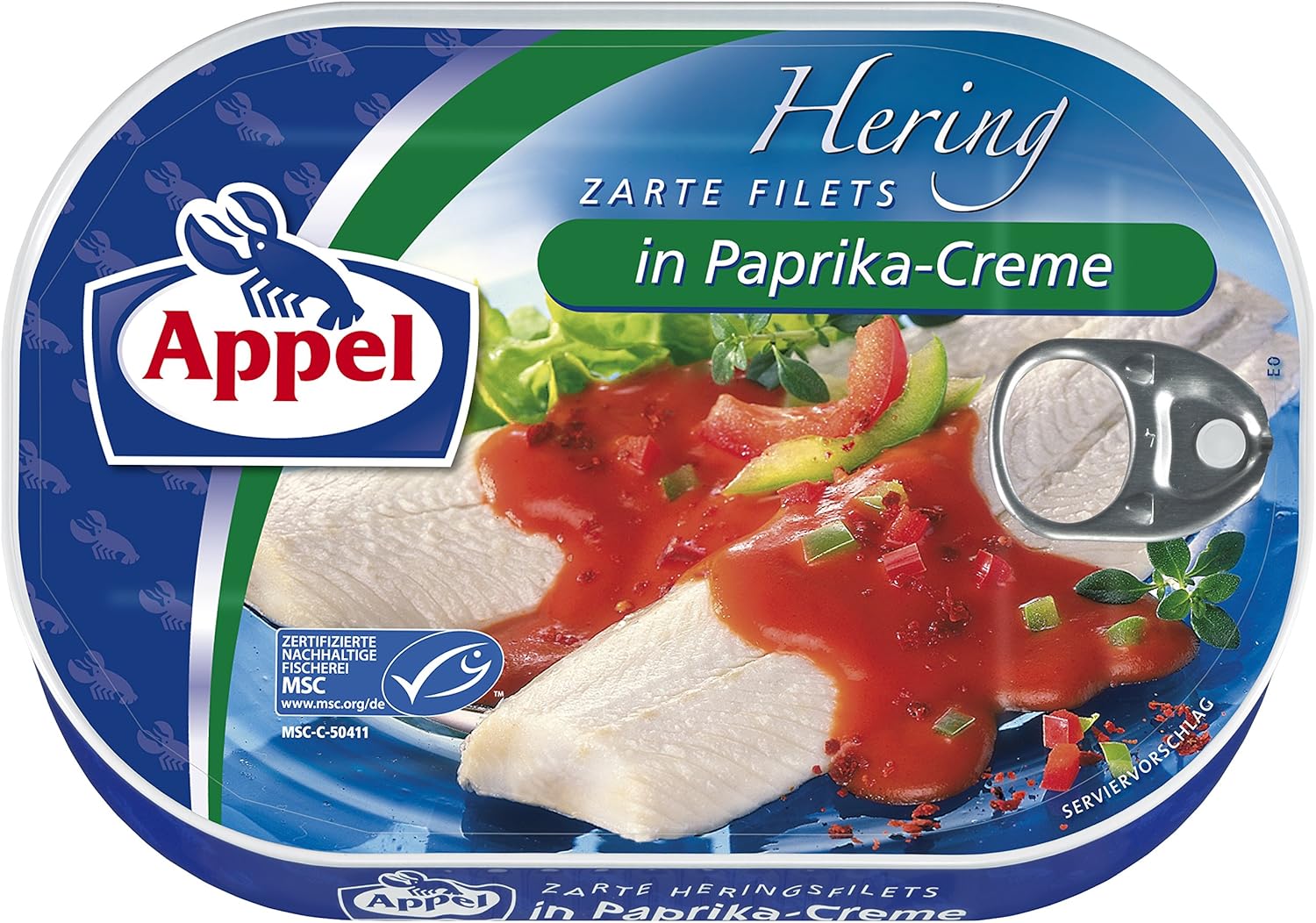 Appel Herring Fillets in Paprika Cream Sauce 200g