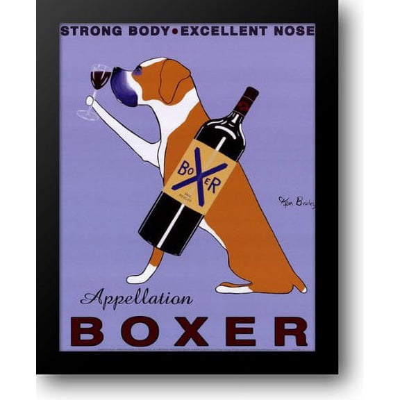Appellation Boxer 15x18 Framed Art Print by Bailey, Ken