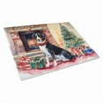 thumbnail image 1 of Appenzeller Sennenhund Cozy Christmas Glass Cutting Board Large 12 in x 15 in, 1 of 5