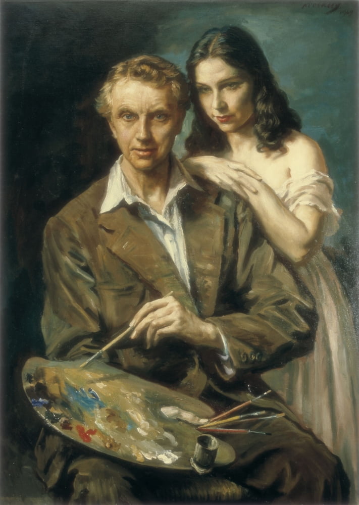 Apperleygeorge Owen Wynn (1884-1960) Canvas Art - (18 x 24)