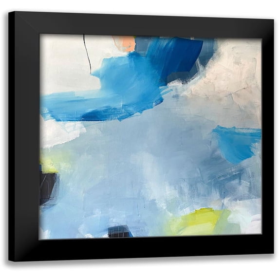 Apperlo, Mila 20x20 Black Modern Framed Museum Art Print Titled - High Key