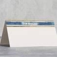 thumbnail image 1 of Appetit French Place Cards (Blue) for Dinner Parties  Events. Table Tent , Scored for Easy Folding. Available in Packages of 12, 25, 50 (50), 1 of 2