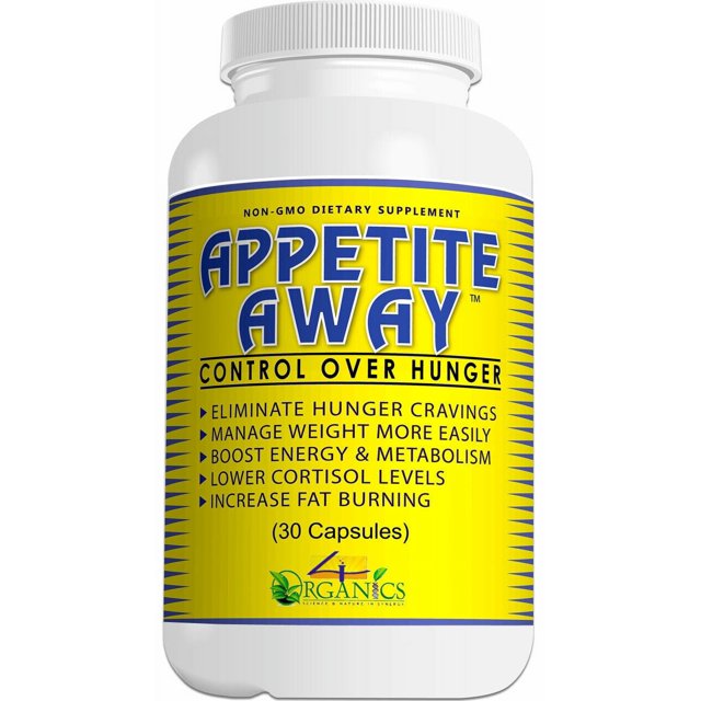Appetite Away Diet / Weight Loss / Hunger Suppressant Supplement (30