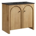 thumbnail image 1 of Modway Appia 36" Bathroom Vanity in Oak Black, 1 of 10