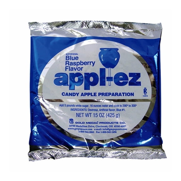 Appl-EZ Candy Apple Mix, Blue Raspberry (Case of 15)