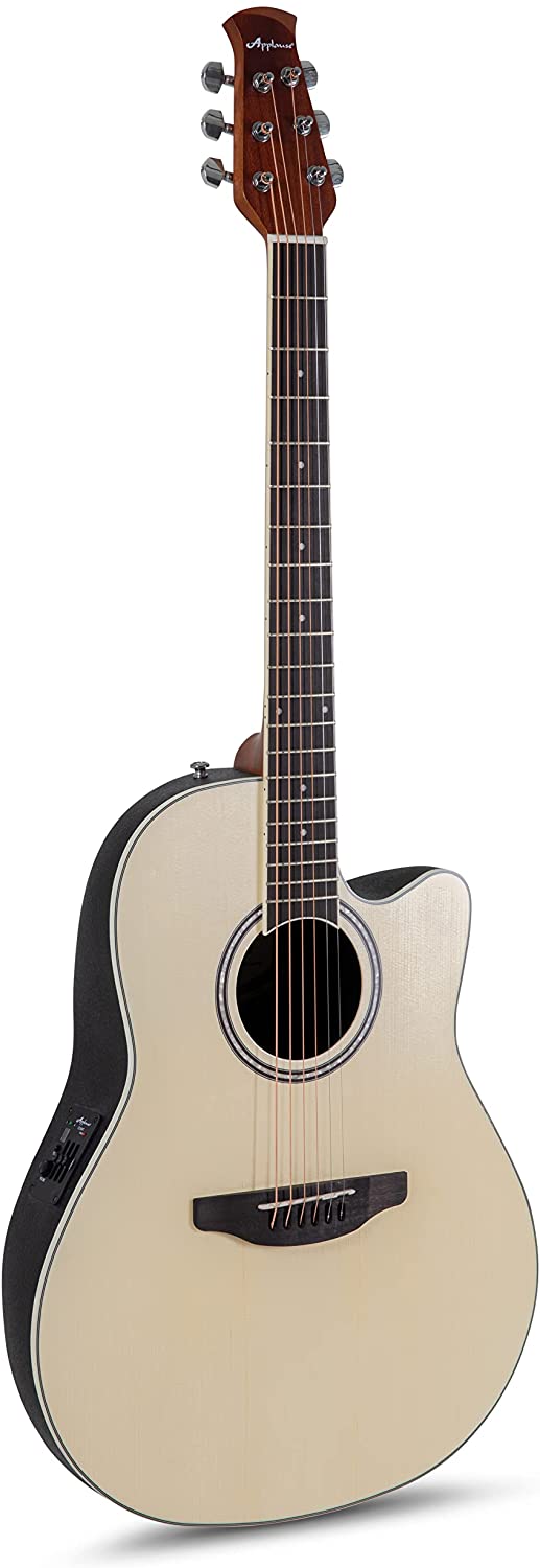 Applause E-Acoustic Guitar AB24-4S, CS, Cutaway, Natural Satin