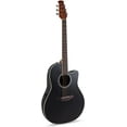 thumbnail image 1 of Ovation Applause Acoustic Electric Guitar - Black Satin - AB24-5S, 1 of 8