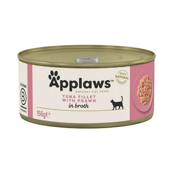 Applaws Cat Food Tuna and Prawn 156g Case of 24