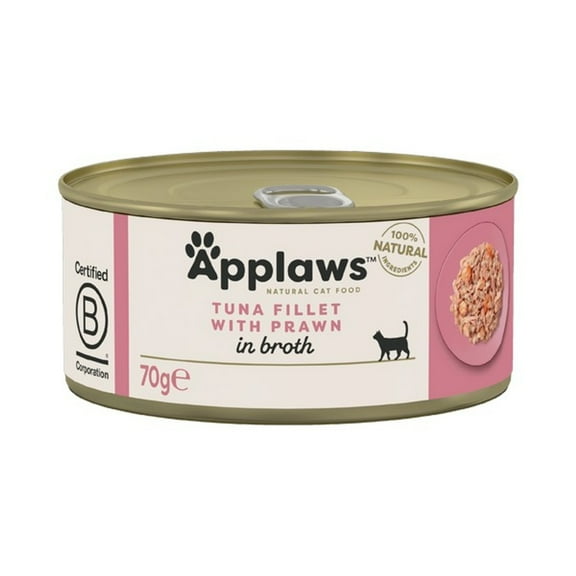 Applaws Cat Food Tuna and Prawn 70g Case of 24