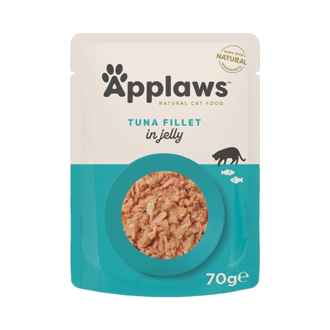 Applaws Cat Pouch Tender Tuna in a Tasty Jelly Cat Treats Case of 16