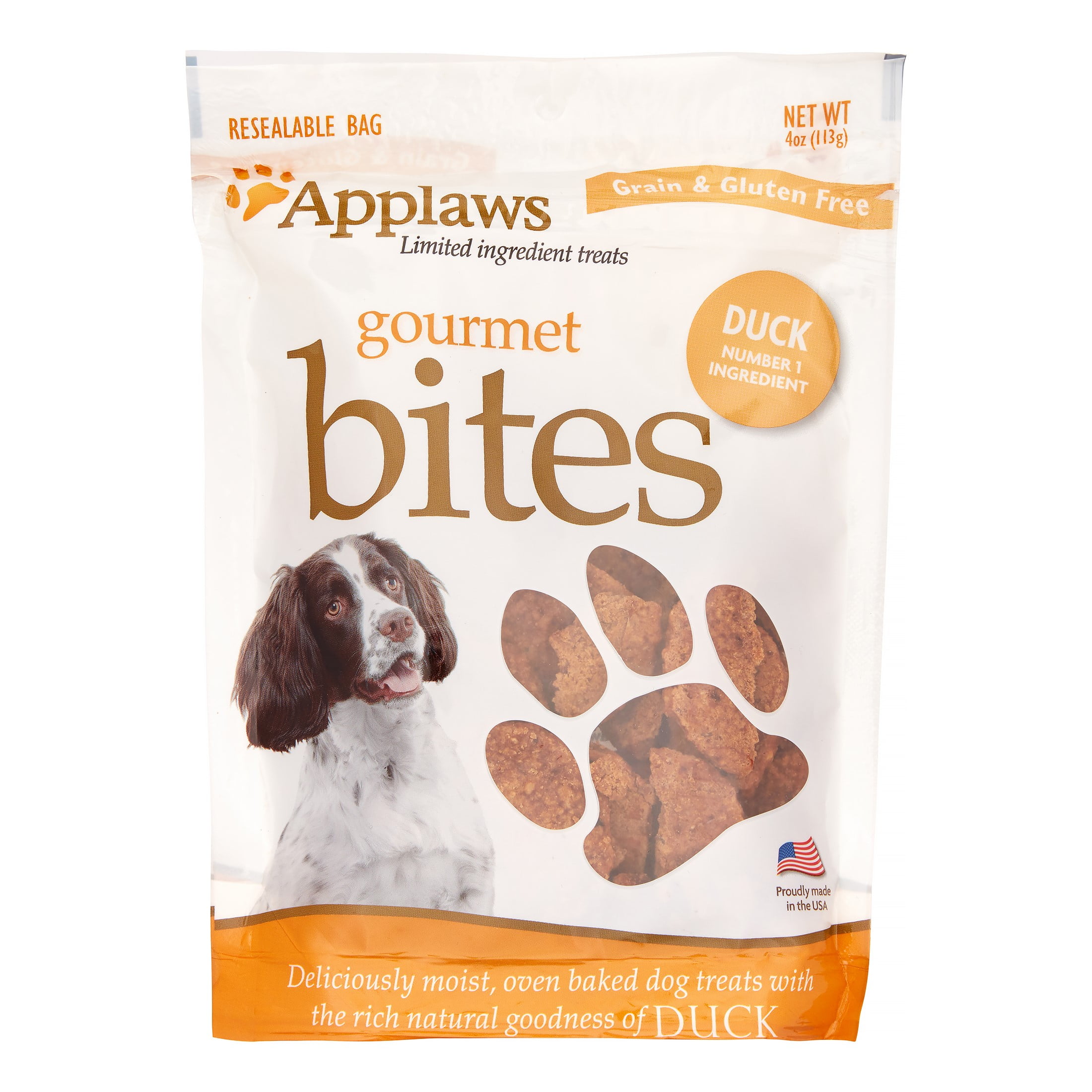 Applaws Gourmet Bites Limited Ingredient GrainFree Duck Recipe Dog