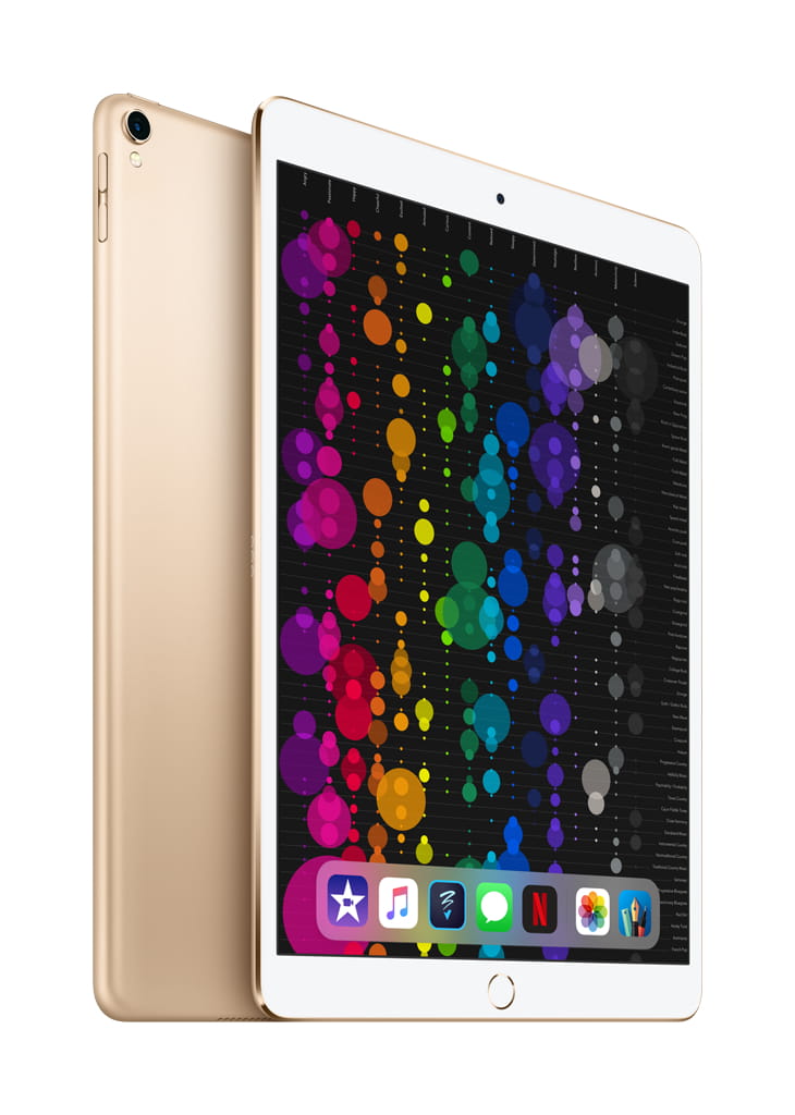 Apple 10.5-inch iPad Pro Wi-Fi 256GB (2017 Model), Gold - image 1 of 2
