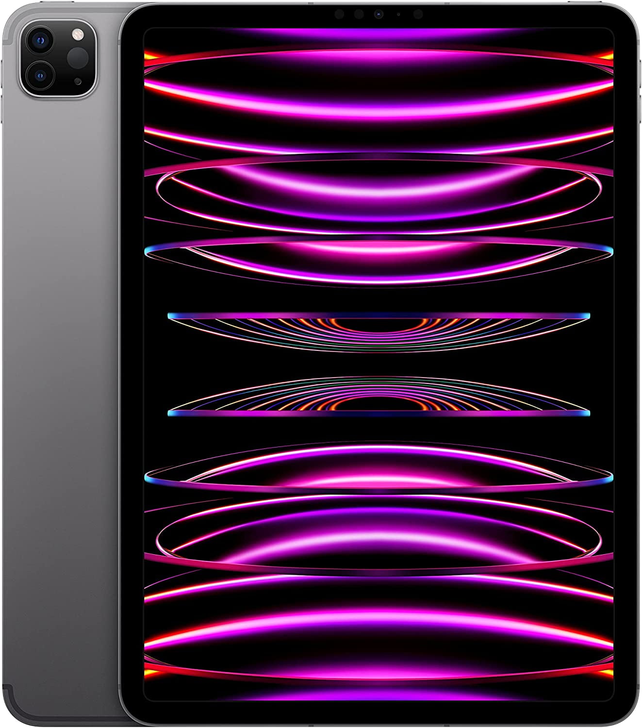 Apple 11-inch iPad Pro LTE Tablet, Wi-Fi + Cellular, 256GB, Space