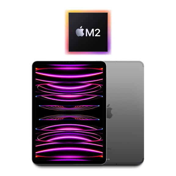 Restored Apple 12.9 Inch iPad Pro Wi-Fi + Cellular 512GB Space Gray