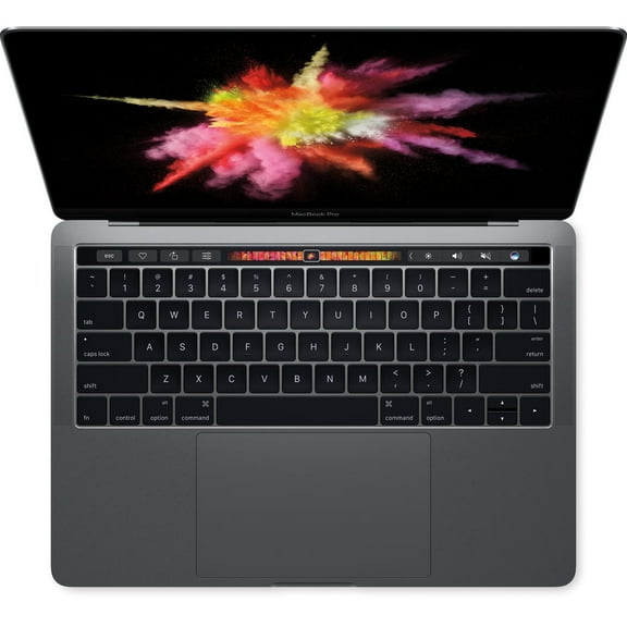 Restored Apple 13.3" MacBook Pro with Touch Bar (Intel Core i5, 8GB RAM, 256GB SSD, Late 2016, Space Gray) ( - Excellent)