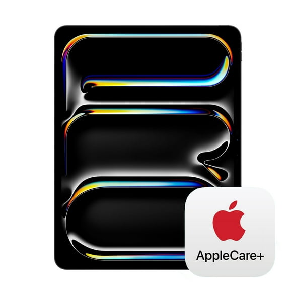Apple 13-in iPad Pro (M5) Wi-Fi 256GB Standard Glass - Space Black - MDYJ4LL/A - (Oct 2025) - Bundle w AppleCare+