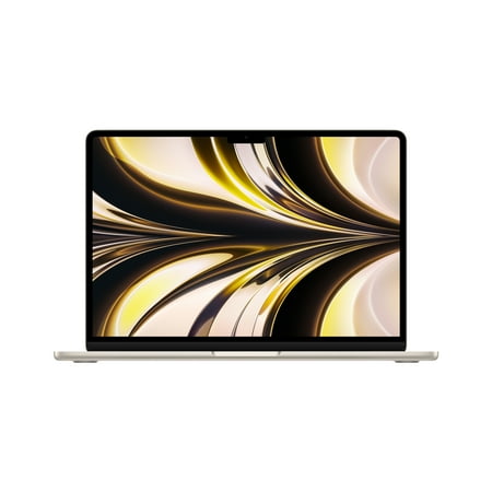 Apple - MacBook Air 13-inch Laptop - Apple M2 chip Built for Apple Intelligence - 16GB Memory - 256GB SSD - Starlight