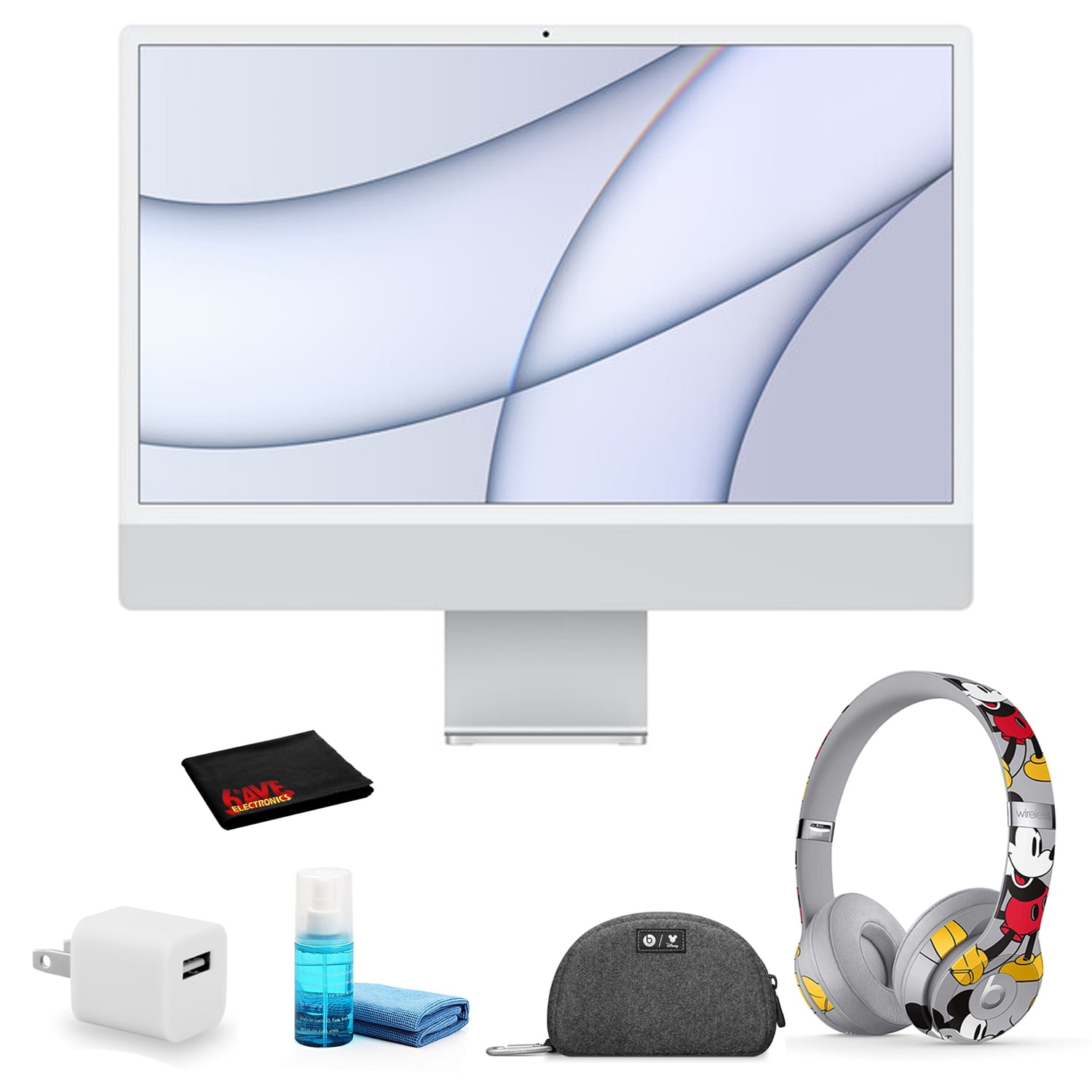 Open Box Apple 24 Inch iMac M1 Chip (512GB, Silver) with Open Box Apple 24 Inch iMac M1 Chip (512GB, Silver) with