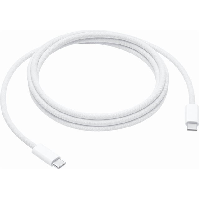 Apple 240W USB-C Charge Cable (2m) Fast Charge Cable for iPhone 17, iPhone 16, iPhone 15, iPad, Airpods, and more