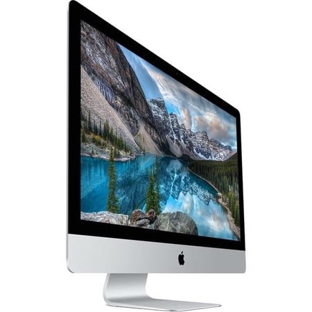 Apple 27" All-In-One Computer, Intel Core i5-6500, 8GB RAM, 1TB HD, Apple Mac OS X 10.11, Silver, MK462LL/A (Certified Used)