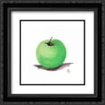 thumbnail image 1 of Apple 2x Matted 20x20 Black Ornate Framed Art Print by M.R., 1 of 2