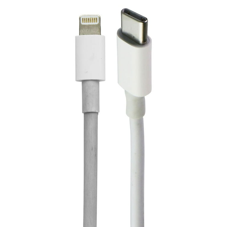 BOOST CHARGE Braided Apple Lightning to USB-C ChargeSync Cable, 3.3 ft, White BOOST CHARGE Braided Apple Lightning to USB-C ChargeSync Cable, 3.3 ft, White