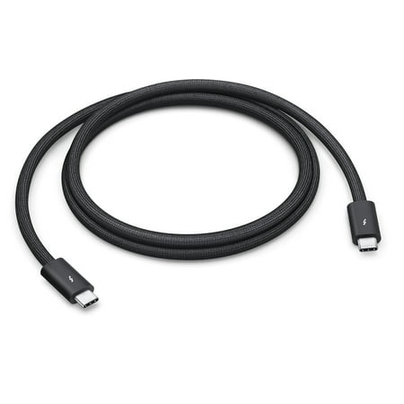 Apple - Thunderbolt 5 (USB‑C) Pro Cable (1 m) - Black