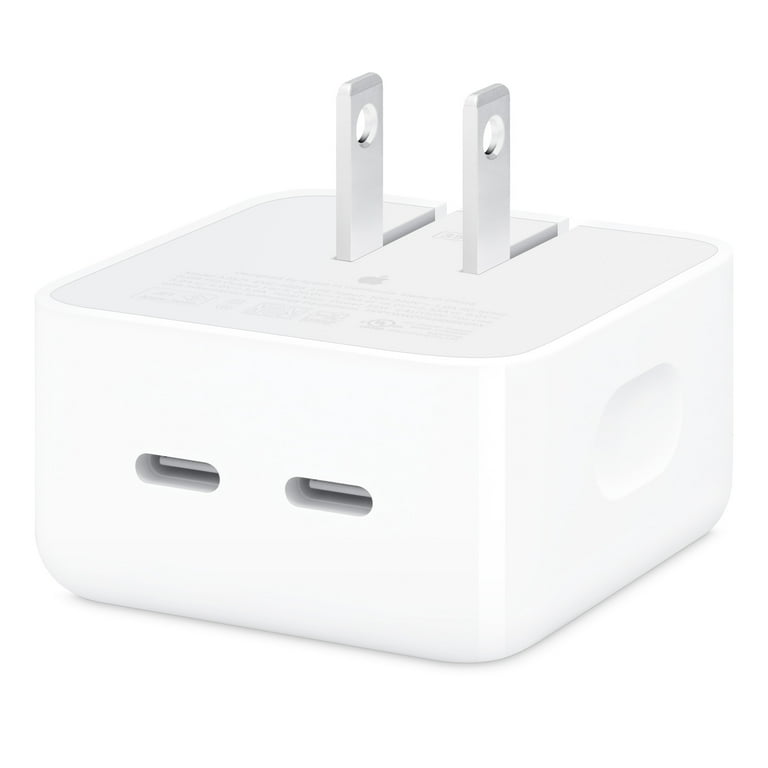 Free Shipping! Apple 35W Dual USB-C Port Compact Power Adapter