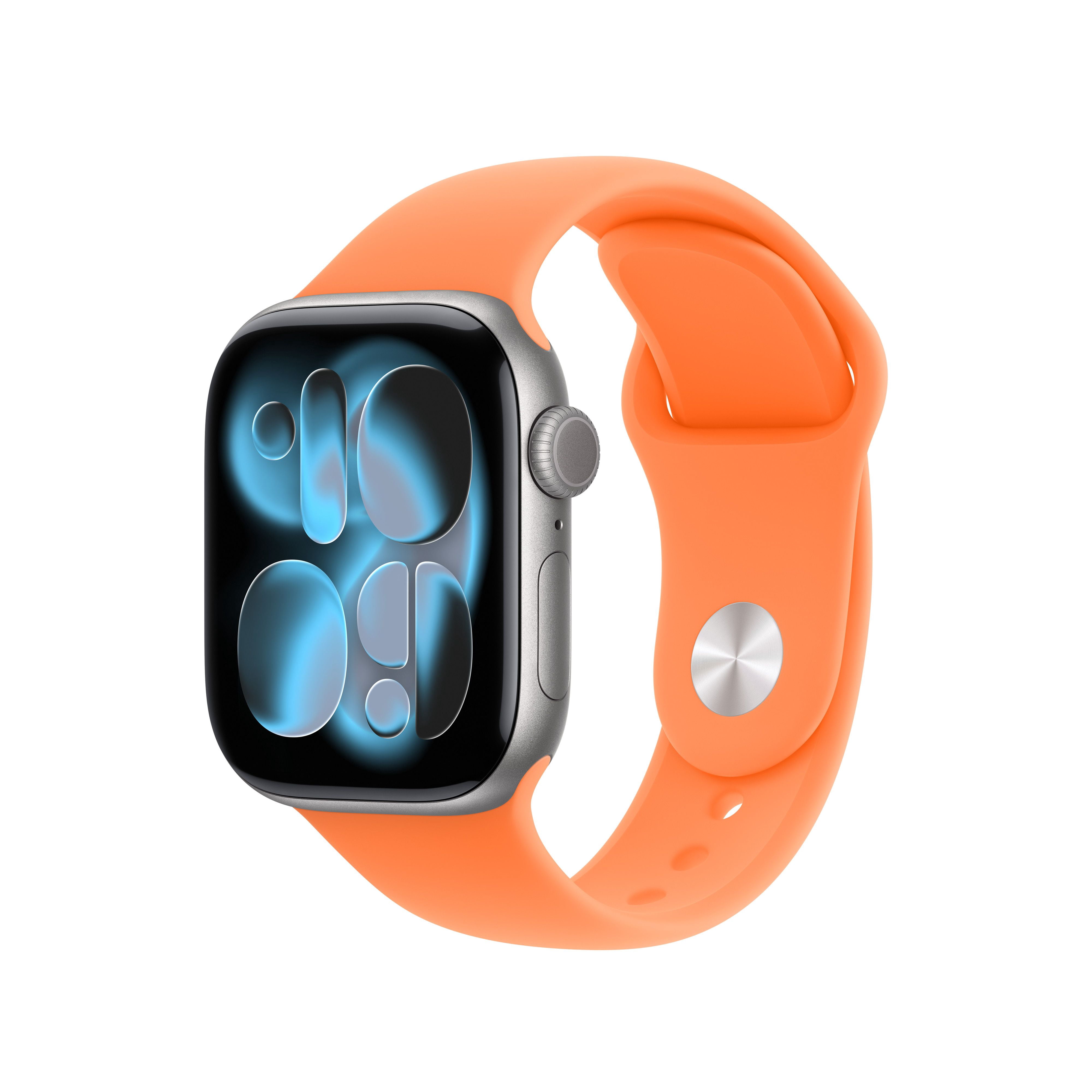 Apple Clementine 42mm Sport Band (S/M) – Compatible with Apple Watch 38mm, 40mm, 41mm Models