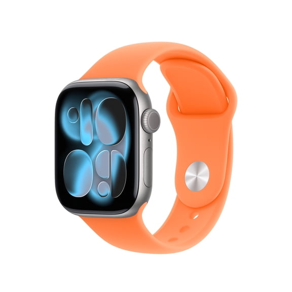 Apple Clementine 42mm Sport Band (S/M) – Compatible with Apple Watch 38mm, 40mm, 41mm Models